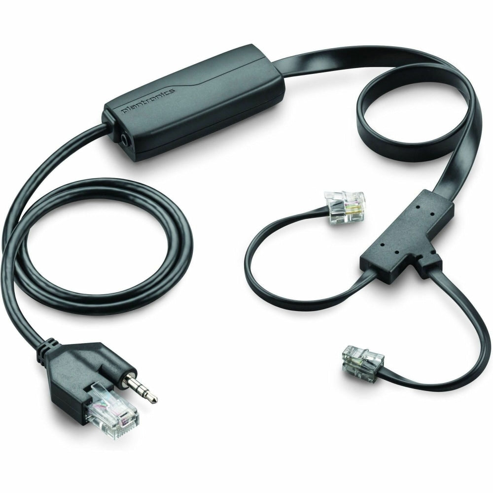 Plantronics APC-43 Electronic Hook Switch Cable, Black