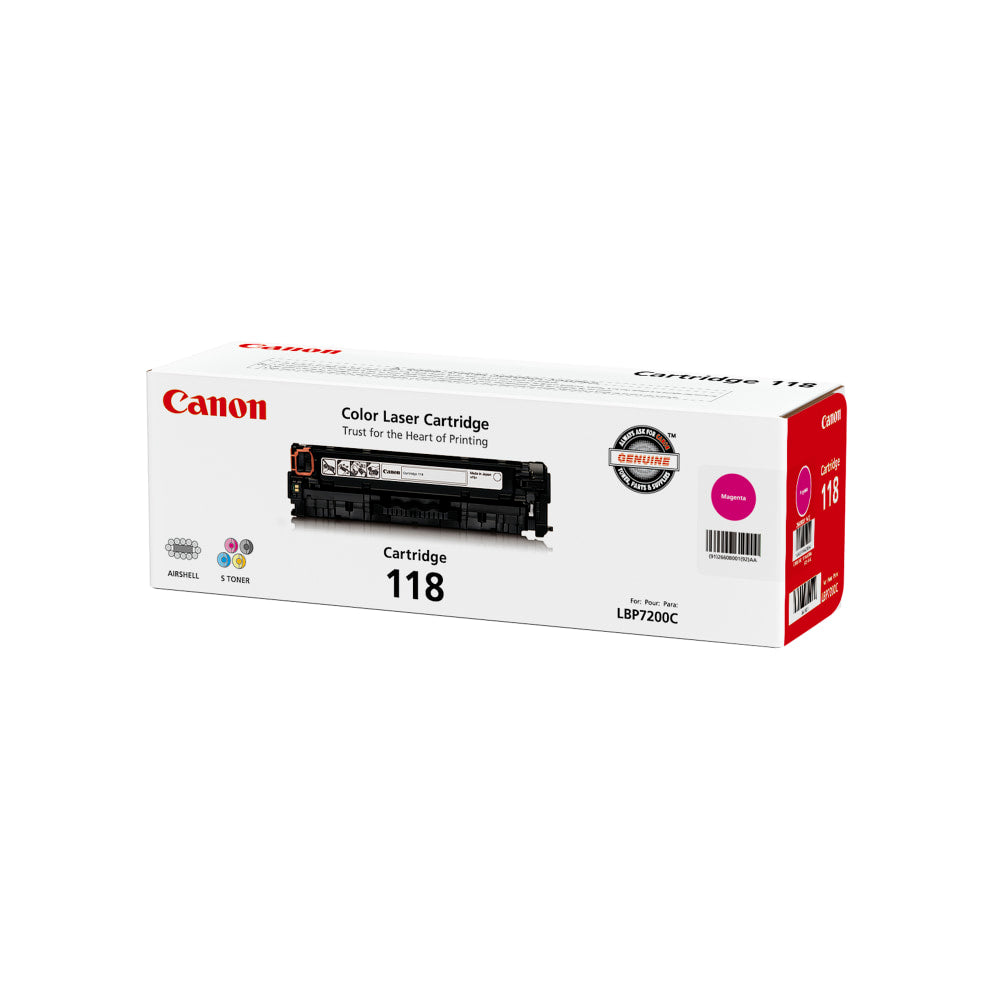 Canon 118 Magenta Toner Cartridge, 2660B001