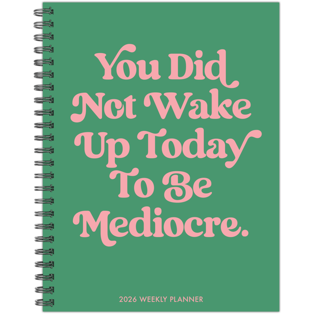 2026 Willow Creek Press Softcover Weekly/Monthly Planner, 6-1/2in x 8-1/2in, Mediocre, January To December, 57544
