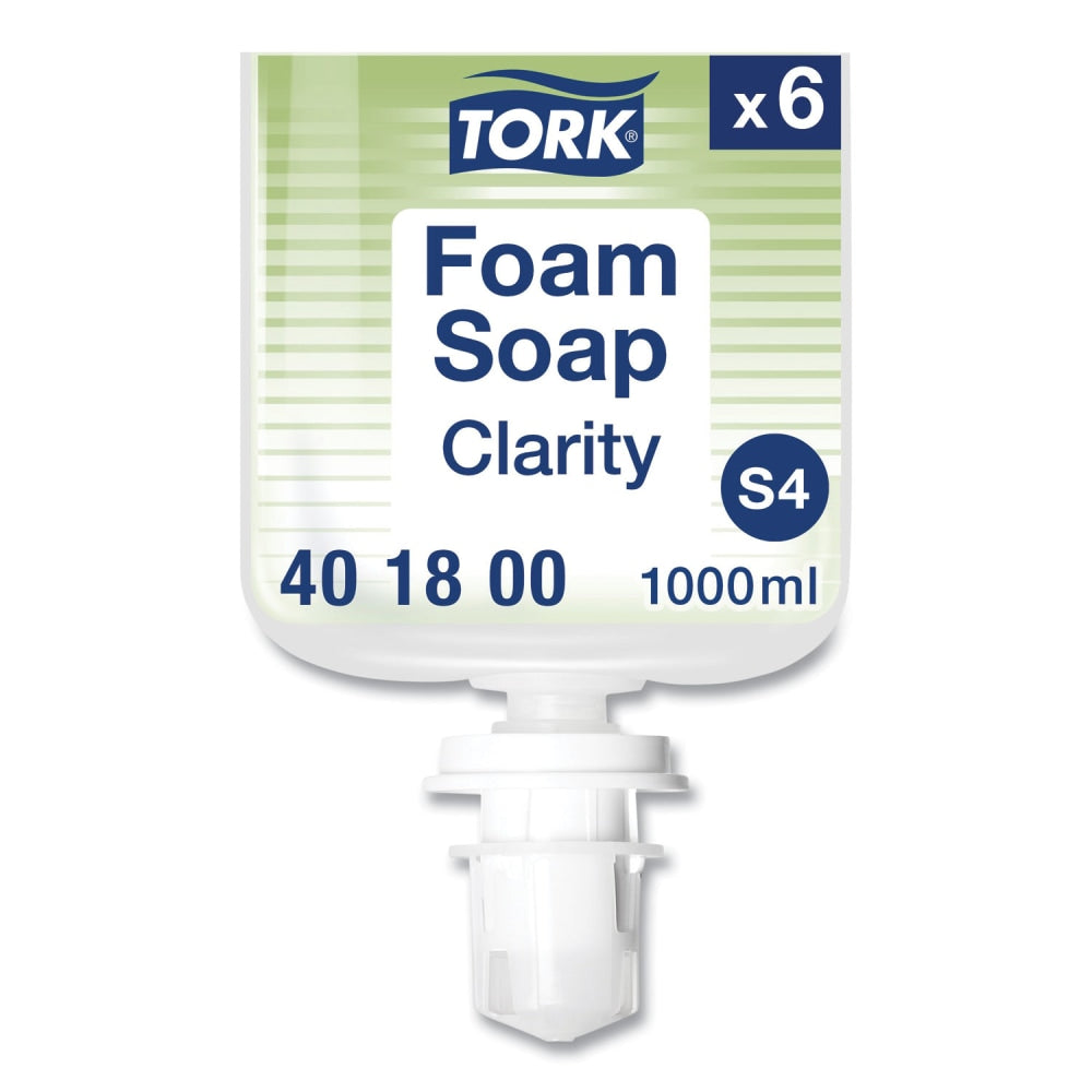 Tork Clarity Hand Soap Refill, Unscented, 1L (33.81 Oz), 6/Carton