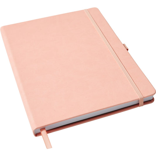 Eccolo Cool Jazz Journal, 7in x 9-3/4in, 192 Pages, Peach/Cool Gray