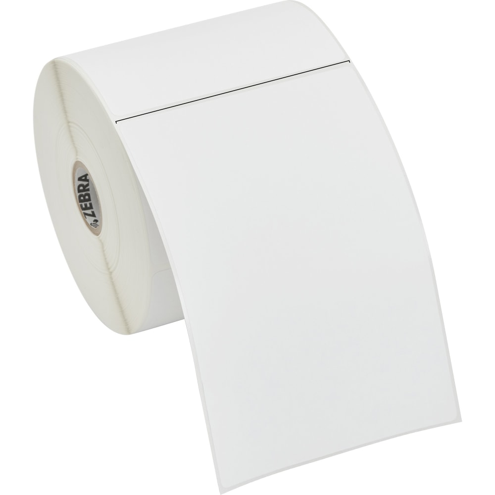 Zebra Label Paper, U82392, 4in x 6in Thermal Transfer Zebra ZPerform 2000T, 1in Core