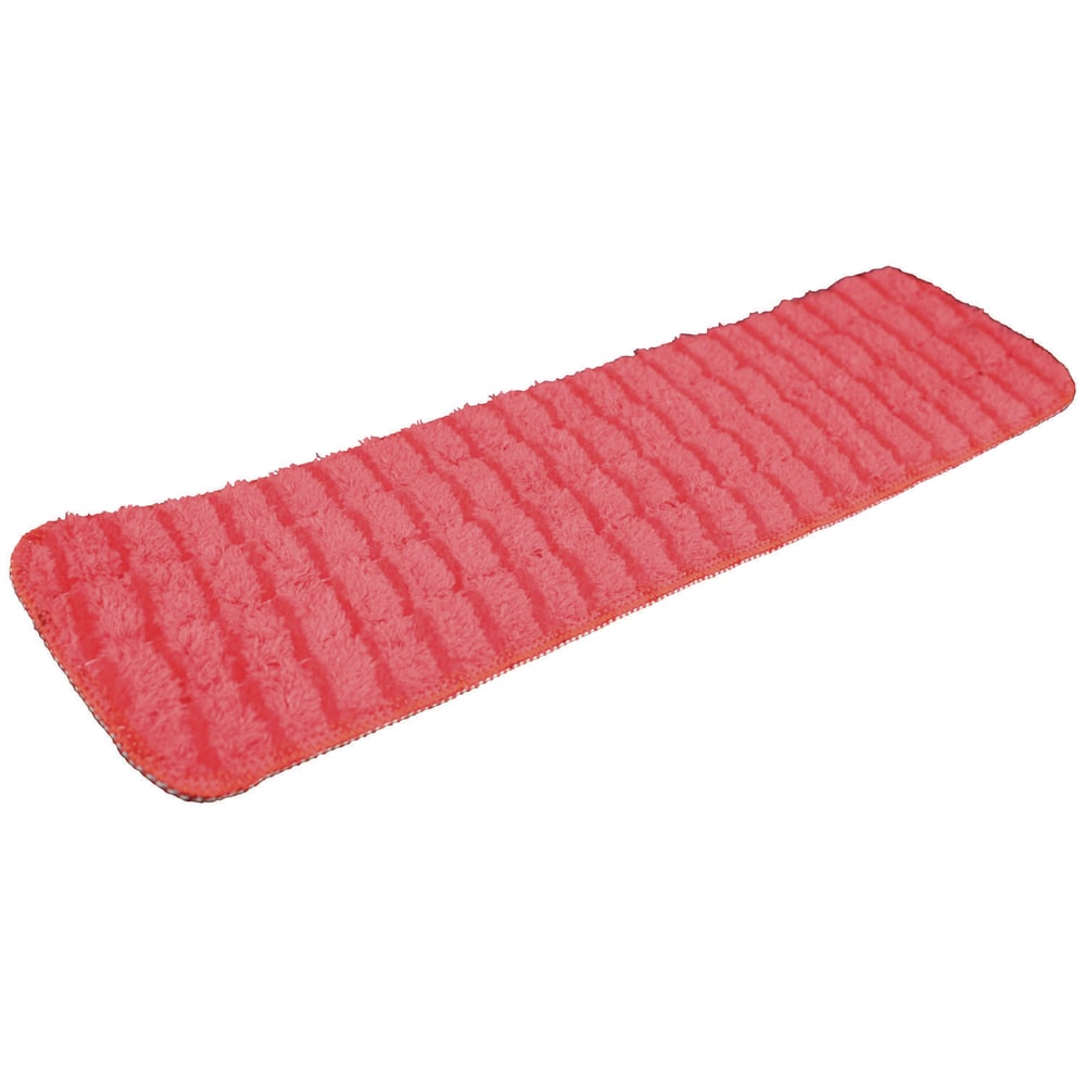 Impact Microfiber Wet Mops, 18 x 5, Red