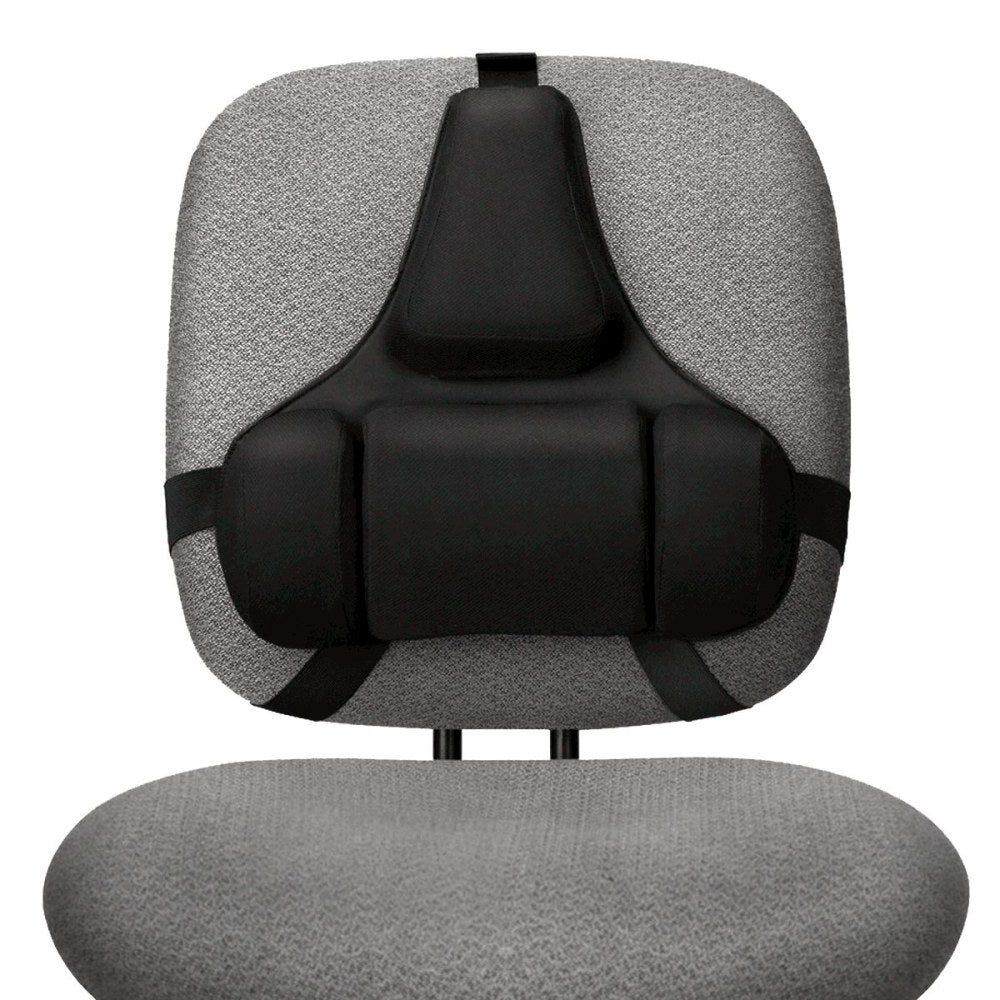 Fellowes Professional Series Back Support with Microban Protection, Black