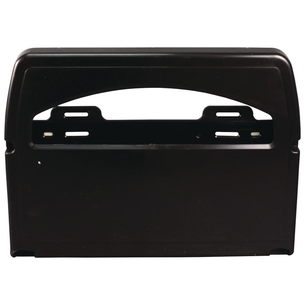 Impact Toilet Seat Cover Dispenser, 16.4 x 3.05 x 11.9, Black, 2/Carton