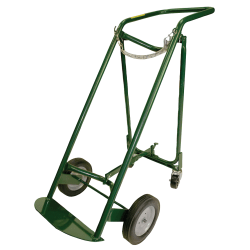 MG Model Trucks, 8 in Semi Pneumatic Conductive, B.B. Wheels/3 Rubber Casters
