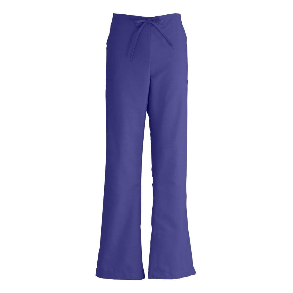 Medline ComfortEase Ladies Modern-Fit Cargo Scrub Pants, 3X, Purple