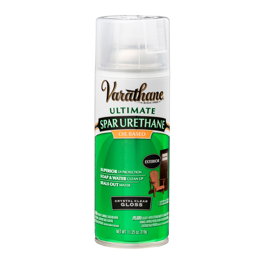 Varathane Ultimate Oil-Based Spar Urethane, 11.25 Oz, Satin Gloss, Pack Of 6 Cans