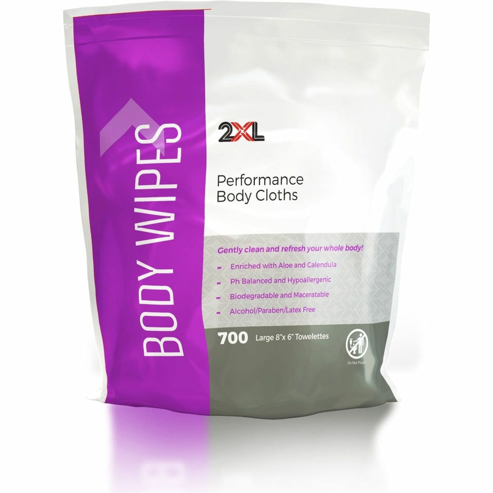 2XL CareWipes Performance Body Cloths, 6in x 8in, 700 Count, Total Qty 1