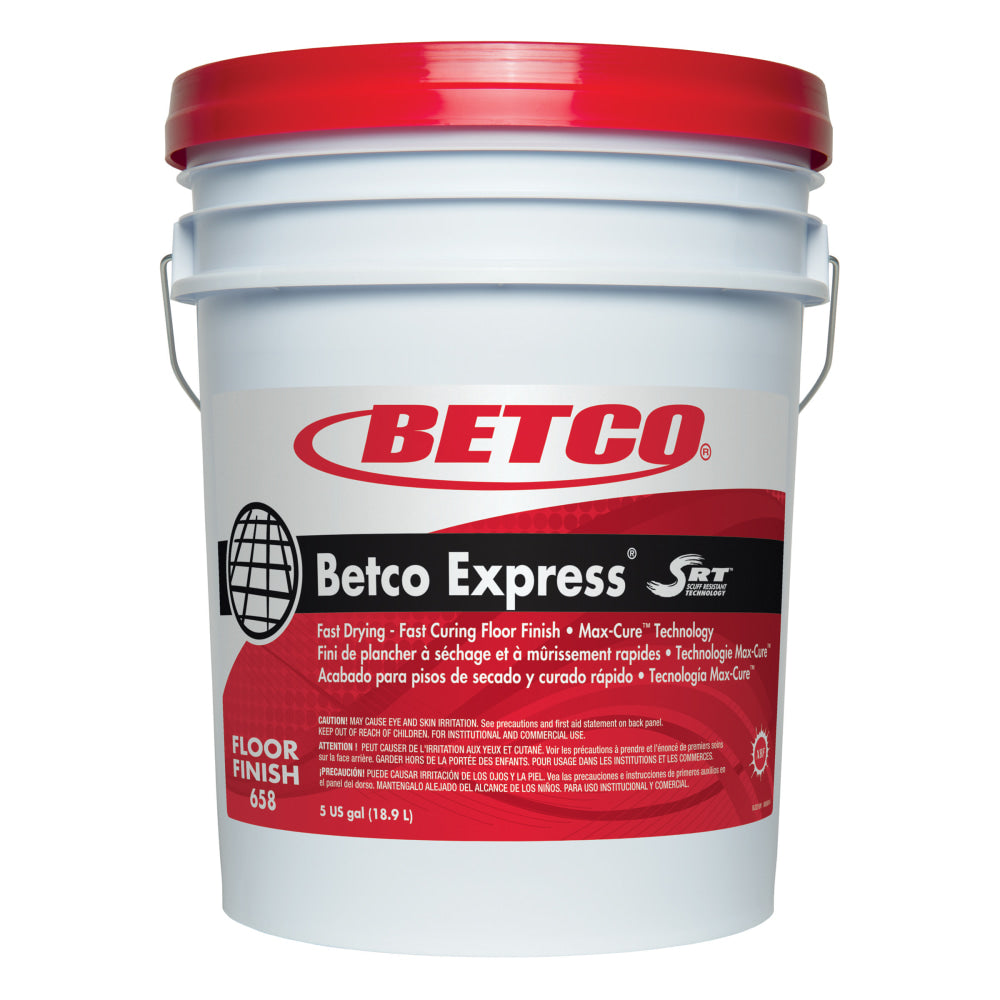 Betco Express Floor Finish, 5 Gallon Container