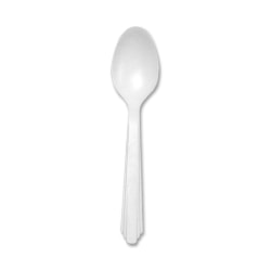 SKILCRAFT Plastic Teaspoons, Box Of 100 (AbilityOne 7340 00 022 1317)