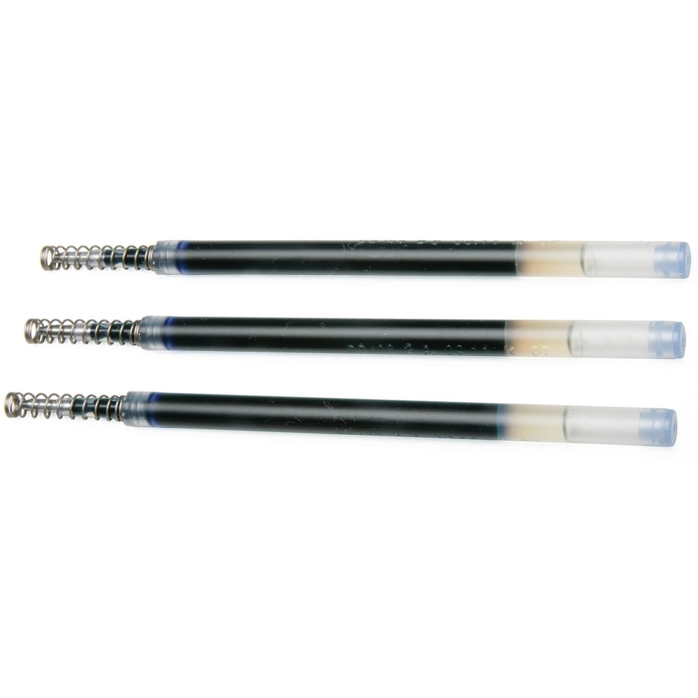 SKILCRAFT Vista Retractable Gel Pen Refill - 1 mm, Bold Point - Blue Ink - Quick-drying Ink, Smear Resistant, Aci - NSN6849431