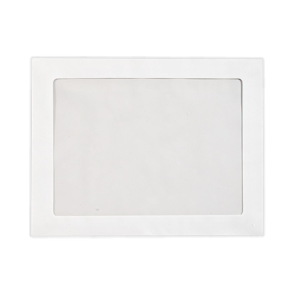 LUX #9 Full-Face Window Envelopes, Middle Window, Gummed Seal, Bright White, Pack Of 1,000