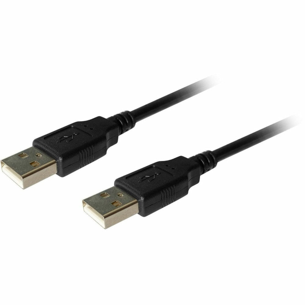 Comprehensive USB 2.0 A to A Cable 6ft - Black