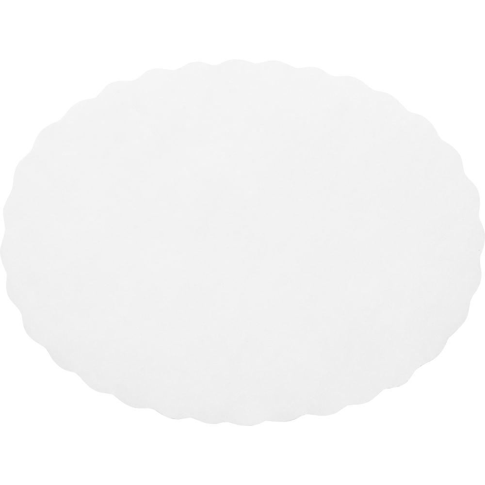 Paterson Wastebasket Liners, Oval, 7-1/8in x 9-1/2in, White, Total Qty 2,000