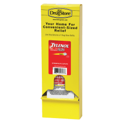 Lil Drugstore Single-dose Tylenol Extra Strength Capsules, Refill Box Of 30