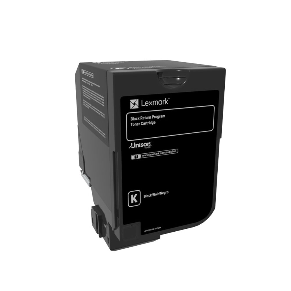 Lexmark 74C10K0 Black Return Program Toner Cartridge