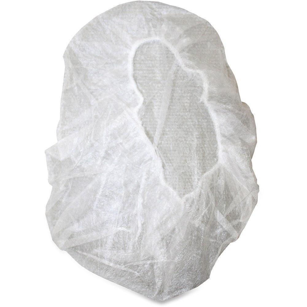 Genuine Joe Nonwoven Bouffant Cap - Recommended for: Hospital, Laboratory - Size Large - 21in Stretched Diameter - 85140