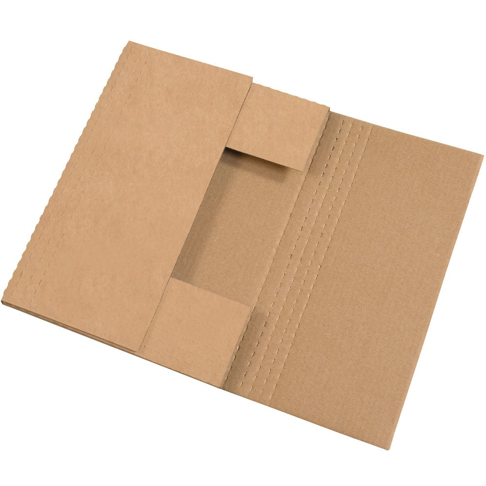 Partners Brand Easy Fold Mailers, 17 1/8in x 14 1/8in x 2in, Kraft, Pack Of 50