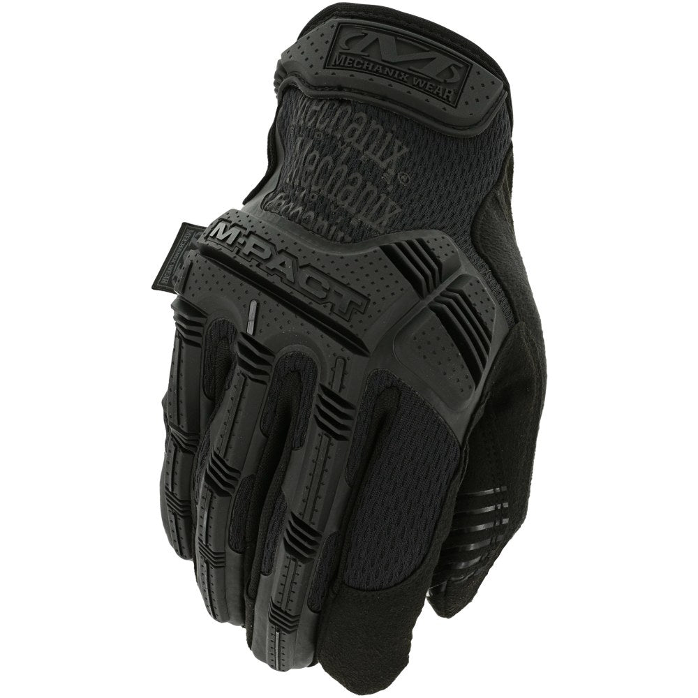 Mechanix Wear Tactical Thermoplastic Rubber Impact-Resistant TAA M-Pact Gloves, Medium, Covert Black