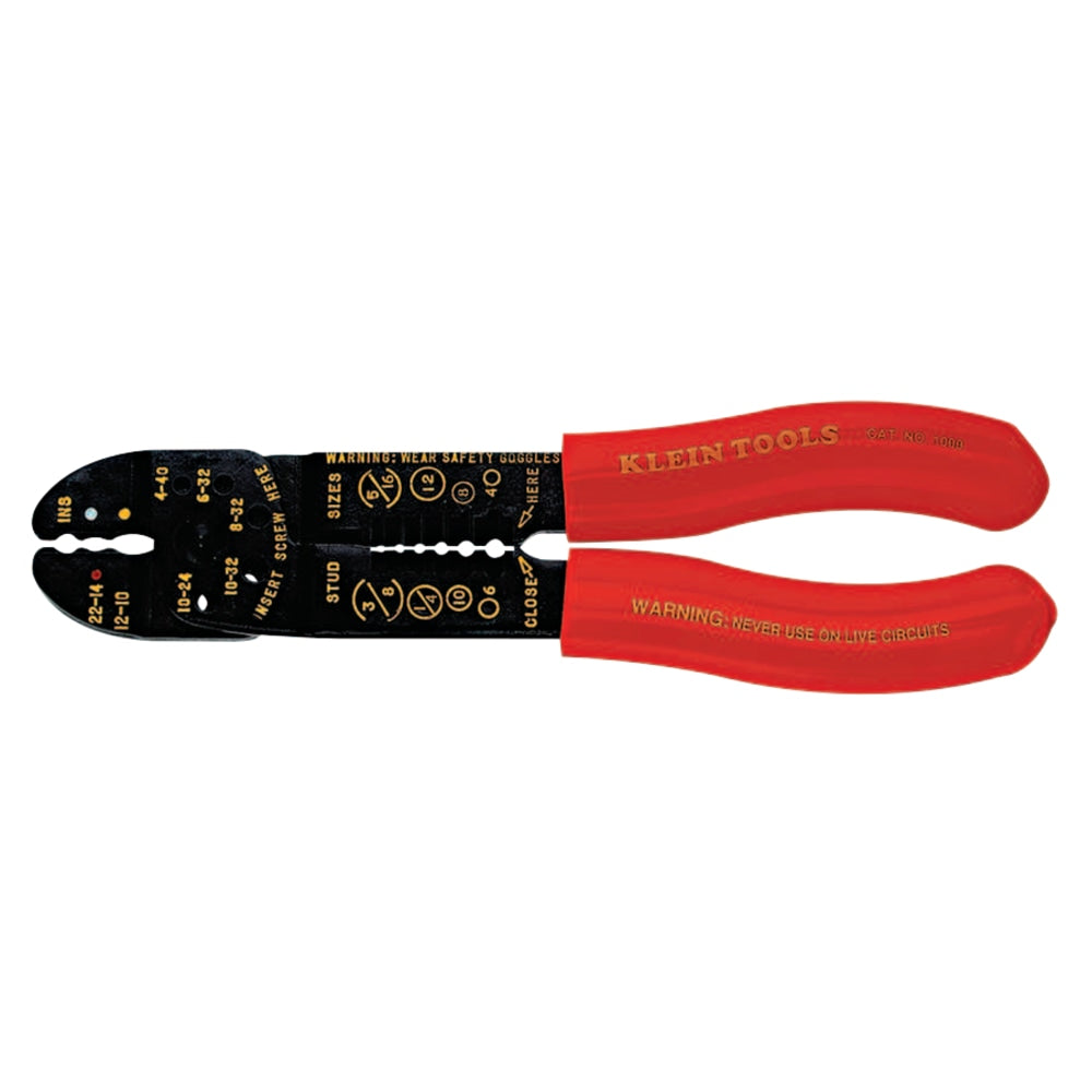 Klein Tools Multipurpose Tools, 7 3/4 in, 10 22 AWG, Red