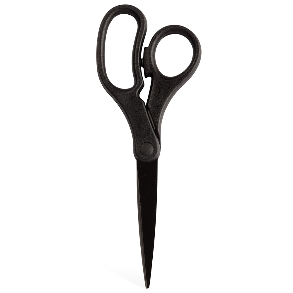 JAM Paper Precision Scissors, 8in, Pointed, Black