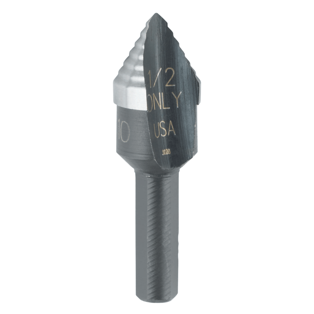 Stanley High Speed Steel Fractional Self-Starting, 1/2 in, 1 Step