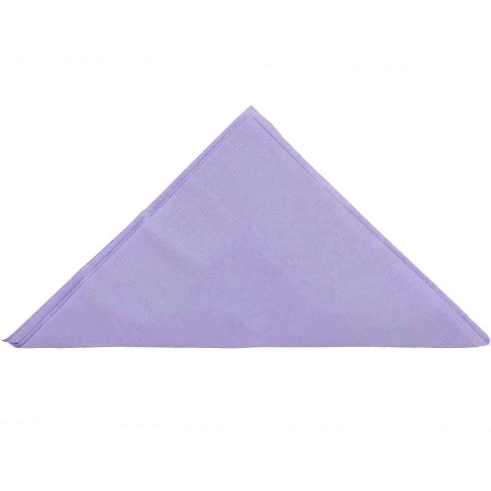 JAM PAPER Medium Lunch Napkins - 6 1/2 x 6 1/2 - Lavender Purple - 40/Pack