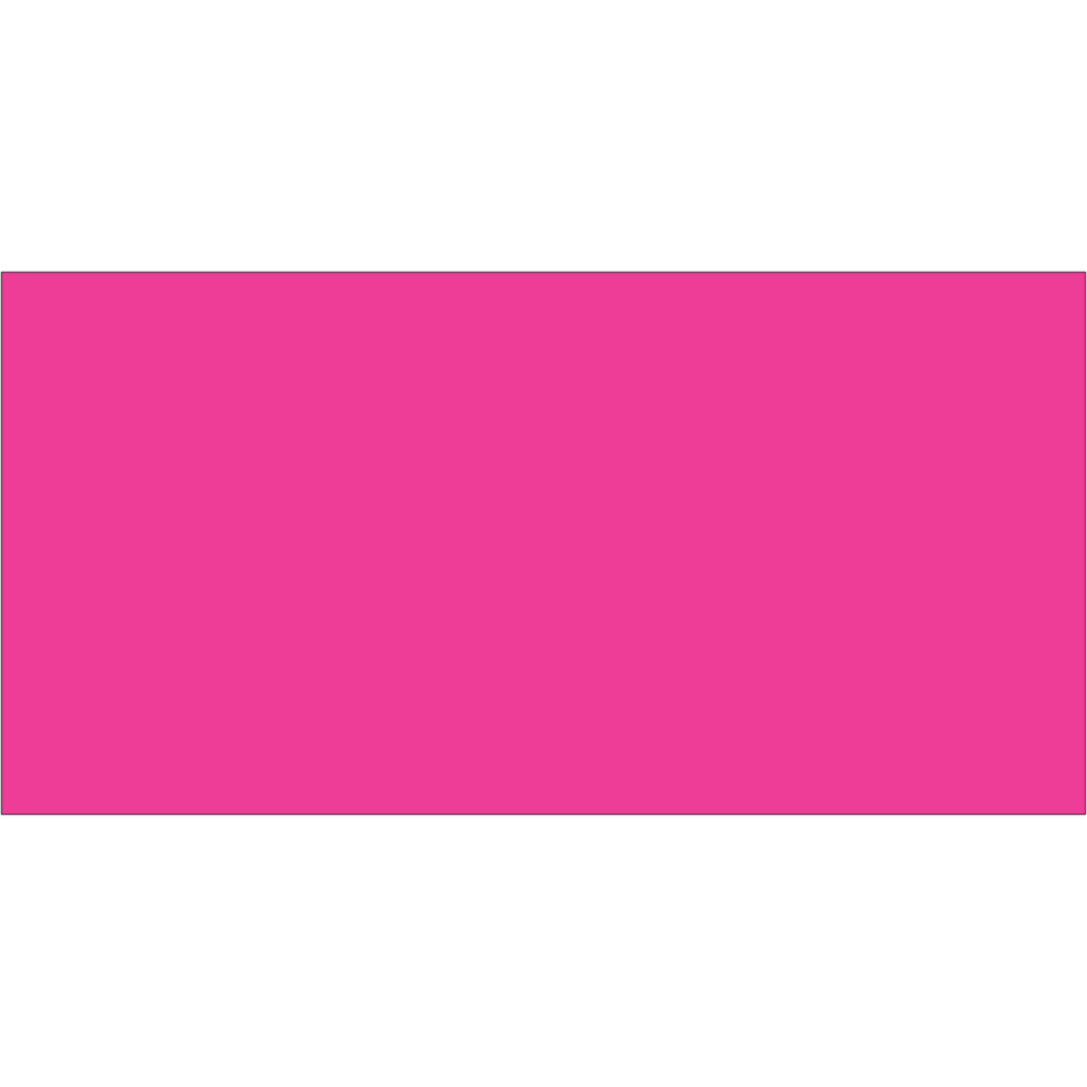Tape Logic WriteOn Inventory Labels, DL636K, Rectangle, 2in x 4in, Fluorescent Pink, Roll Of 500