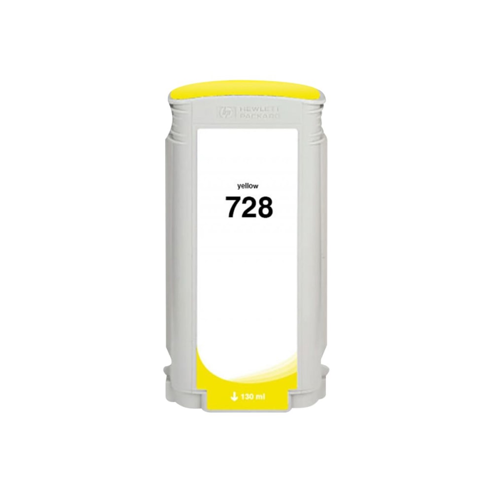 Clover Imaging Group Wide Format - 130 ml - yellow - compatible - box - ink cartridge (alternative for: HP 728, HP F9J65A) - non-OEM -  - WH728SY