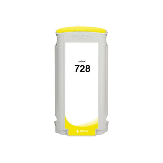 Clover Imaging Group Wide Format - 130 ml - yellow - compatible - box - ink cartridge (alternative for: HP 728, HP F9J65A) - non-OEM -  - WH728SY