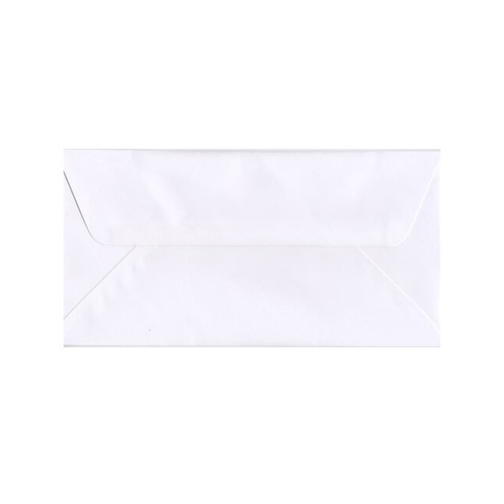 JAM PAPER #16 Commercial Envelopes With Wallet Flap, 6in x 12in, White, Pack Of 25