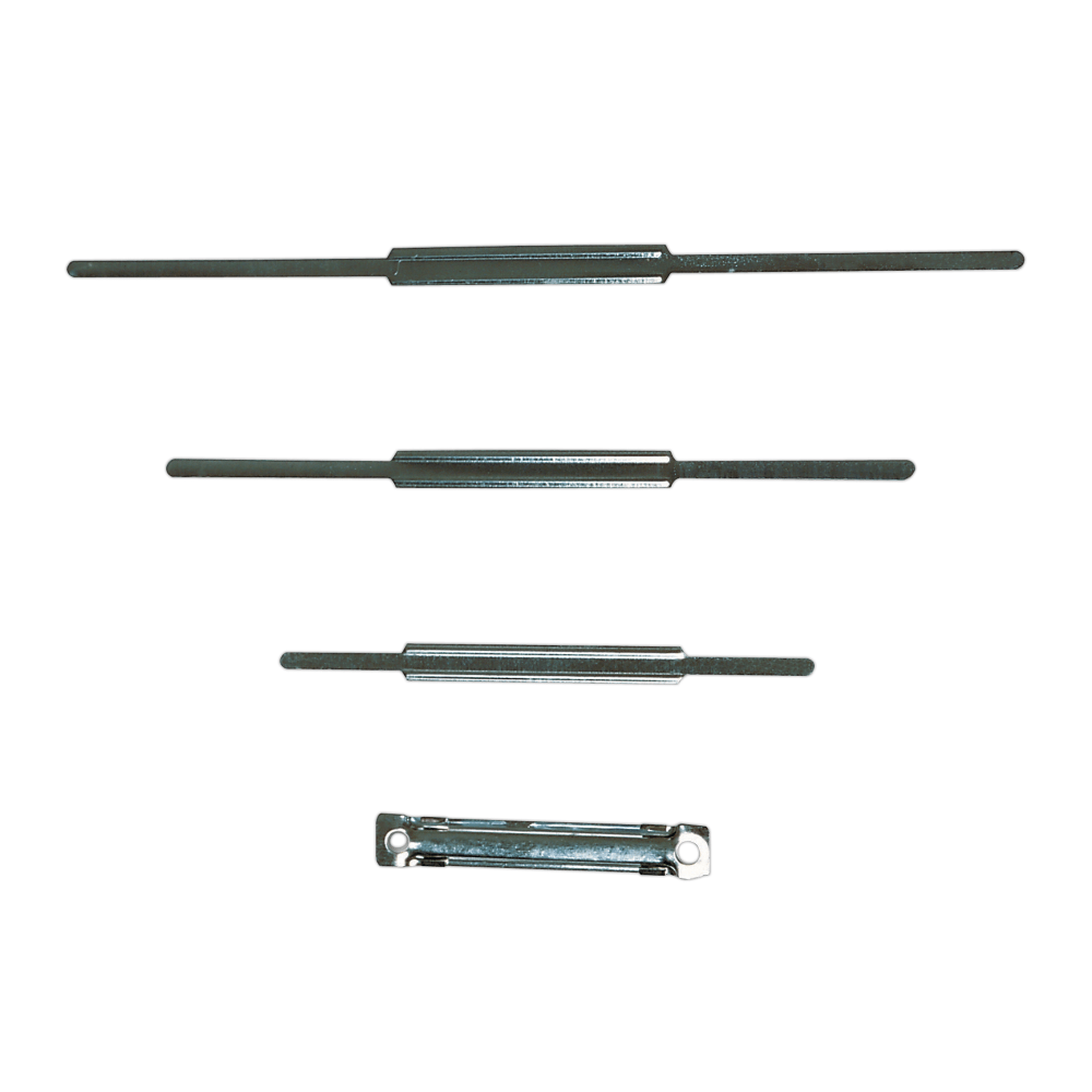 Prong Fastener Compressor, 2 3/4in Center To Center, Box Of 100 (AbilityOne 7510-00-291-0140)