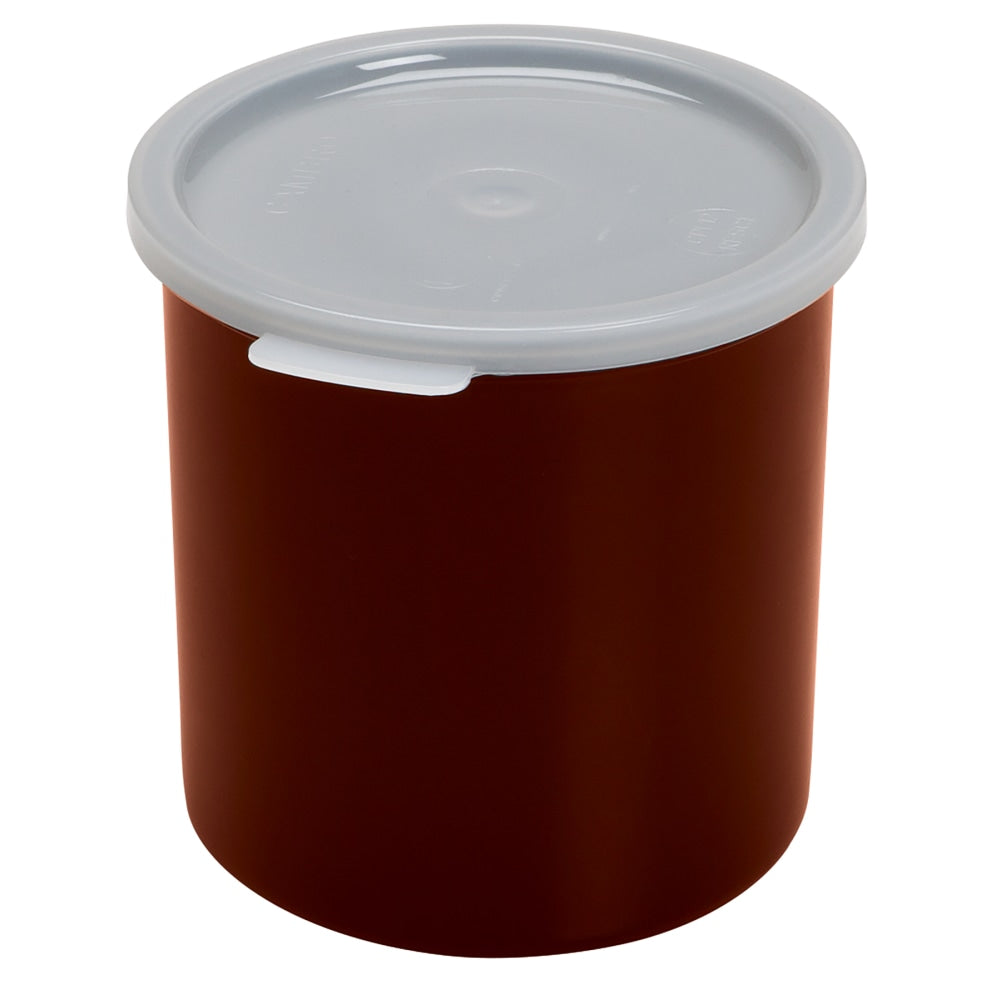 Cambro Deli Crocks, 1.2 Qt, Reddish Brown, Pack Of 12 Crocks