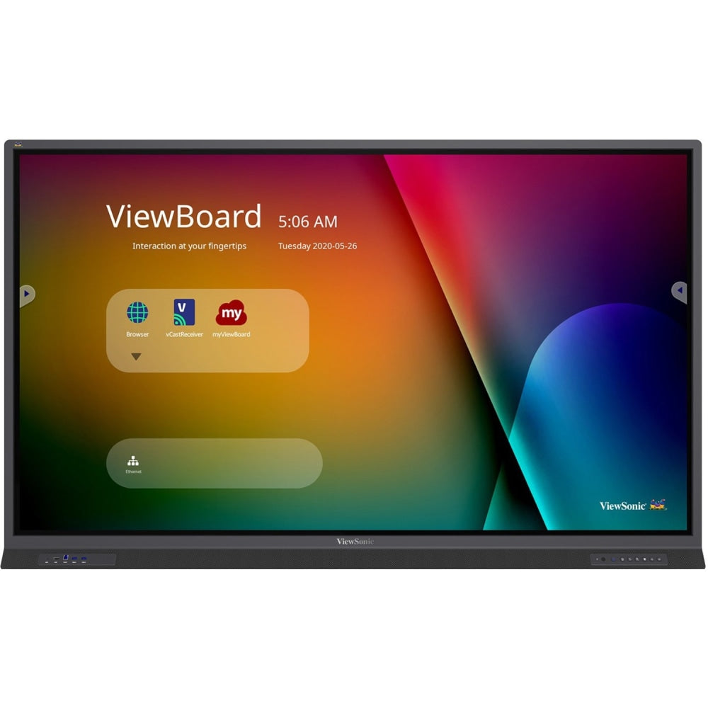 ViewSonic ViewBoard IFP7552-1TAA - 75in Diagonal Class (74.5in viewable) LED-backlit LCD display - interactive - IFP75521TAA