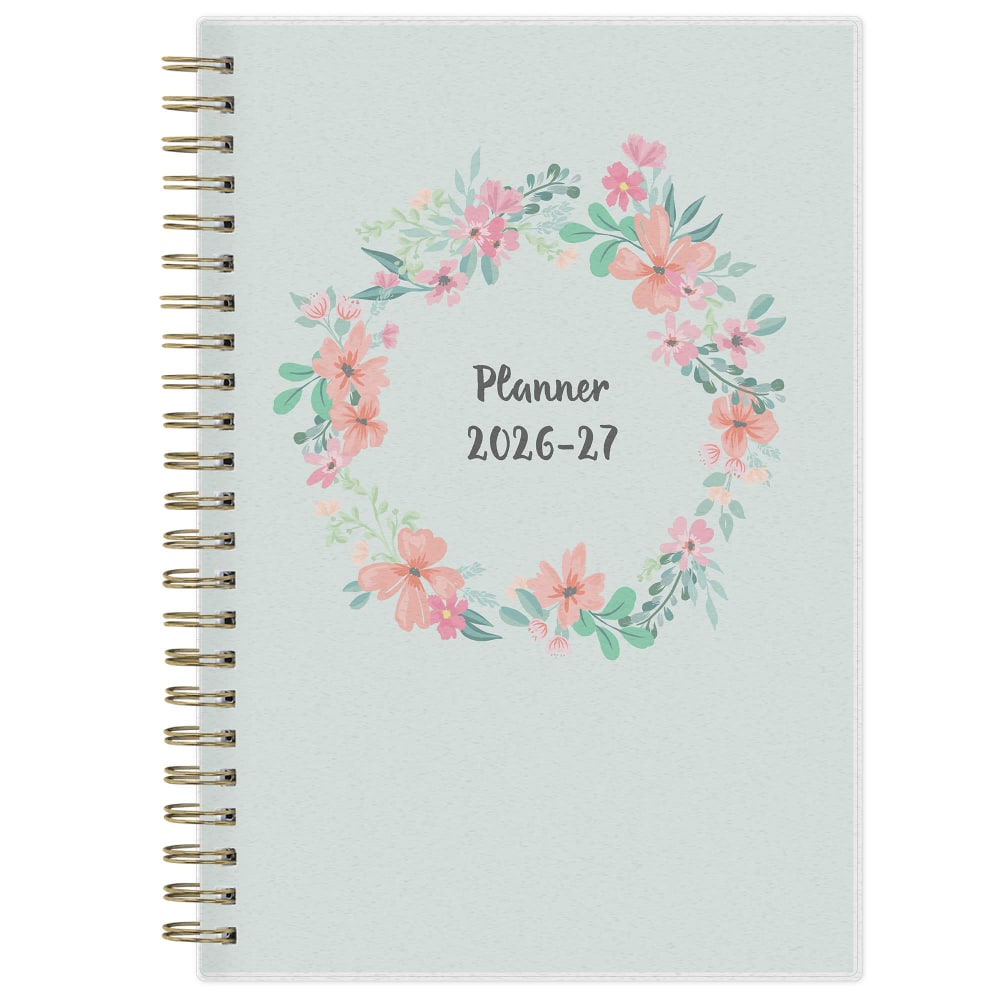 Planning Calendar BS Laurel Frosted PP 5x8 AY26-27