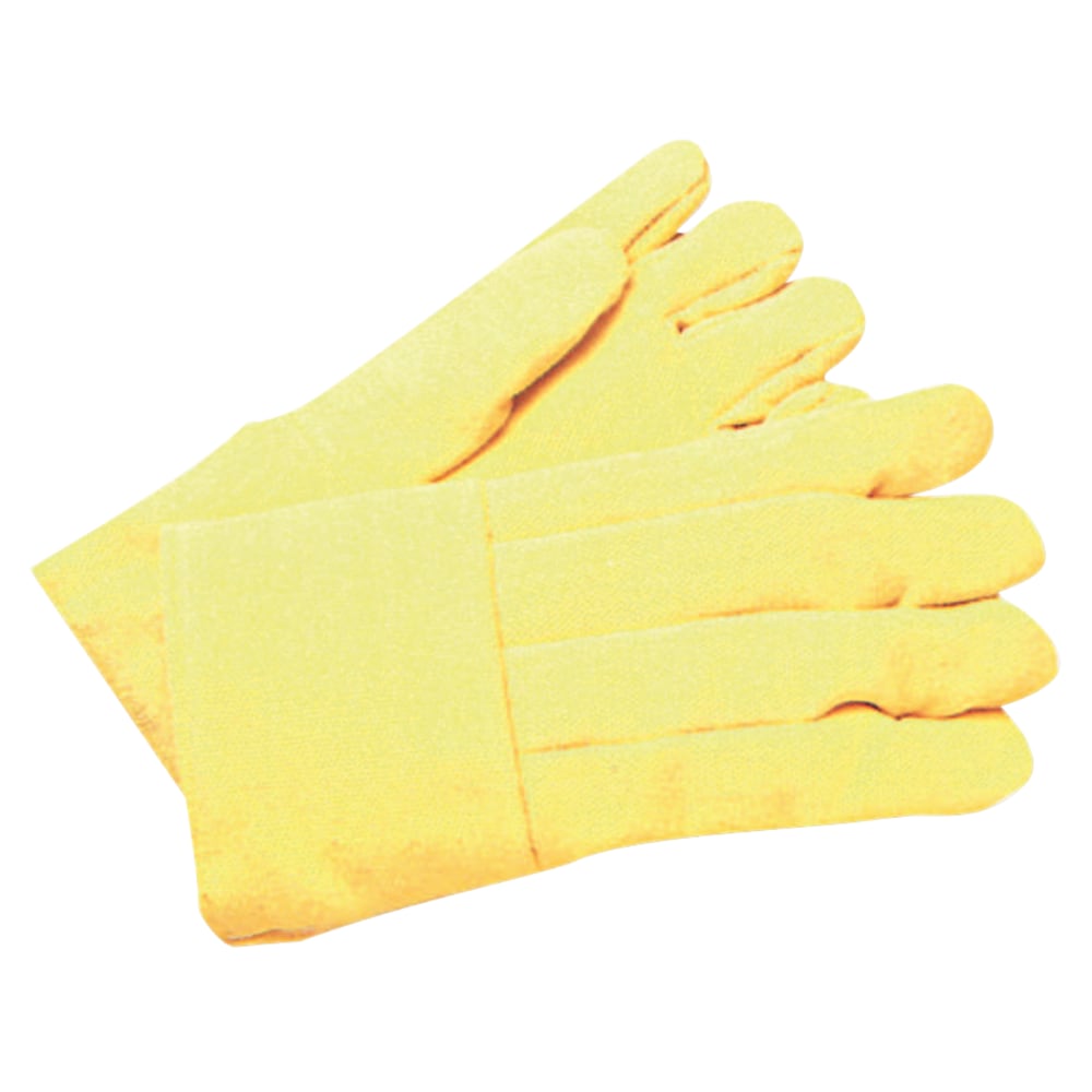 Anchor Brand High Heat Wool-Lined Kevlar Gloves, Yellow, Large