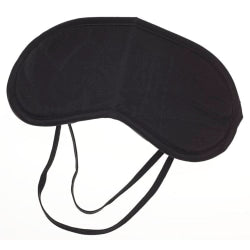 Medline Sleeping Eye Masks, One Size, Black, Pack Of 500