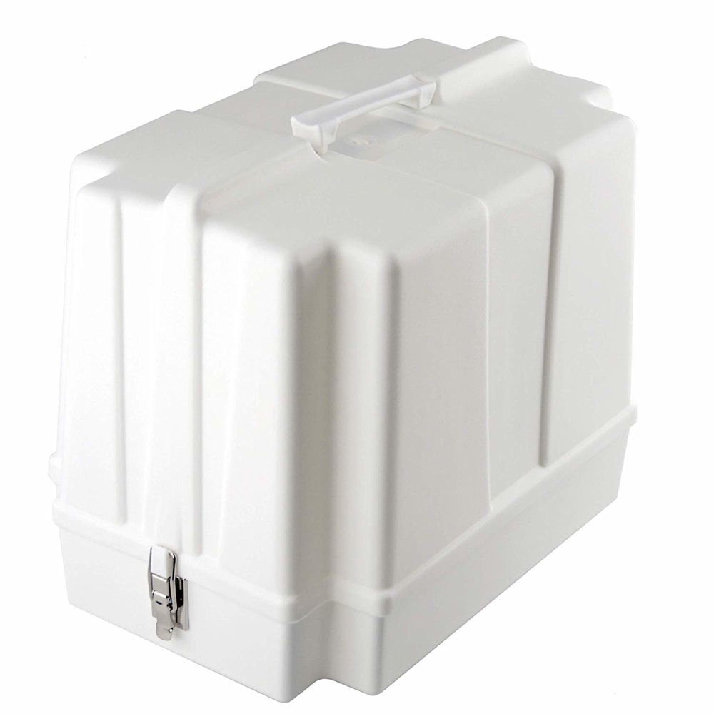 Brother 5300A Sewing Machine Storage Case, 19-1/8inH x 12-1/2inW x 13inL, Off-White