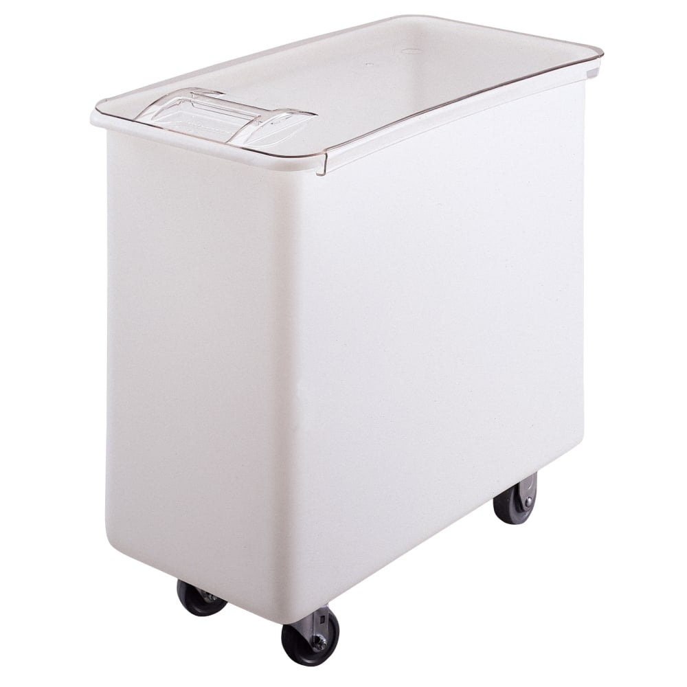 Cambro Flat-Top Ingredient Bin, 34 Gallons, 29inH x 15-1/4inW x 29-1/2inD, White