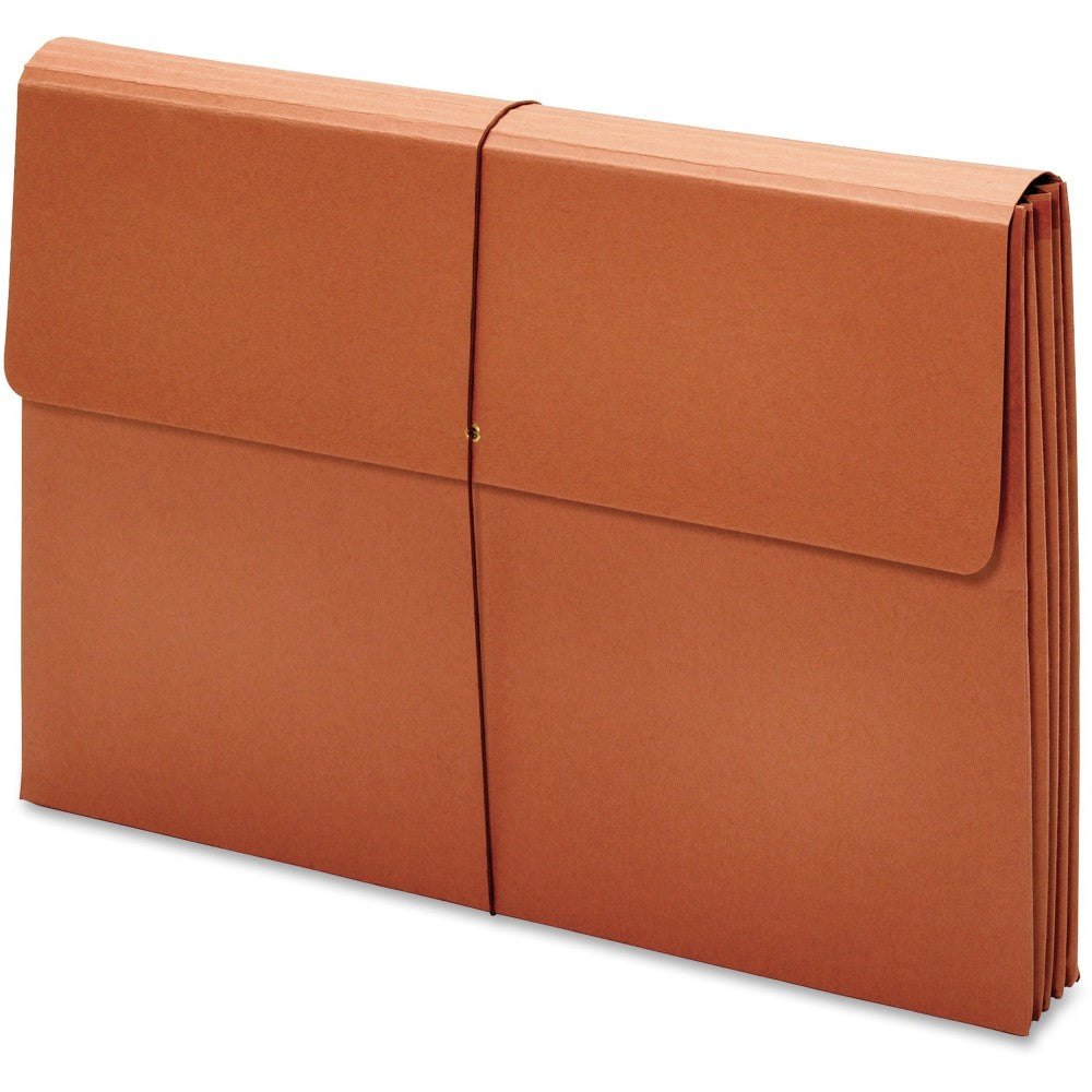 Pendaflex Tabloid Recycled File Wallet - 11inx17in - 875 Sheets Capacity - 3 1/2in Expansion - 19 pt. - Brown - 10% Recycled - B1060E