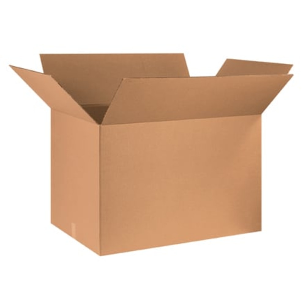 Partners Brand Corrugated Boxes 36in x 24in x 24in, Kraft, Bundle of 5