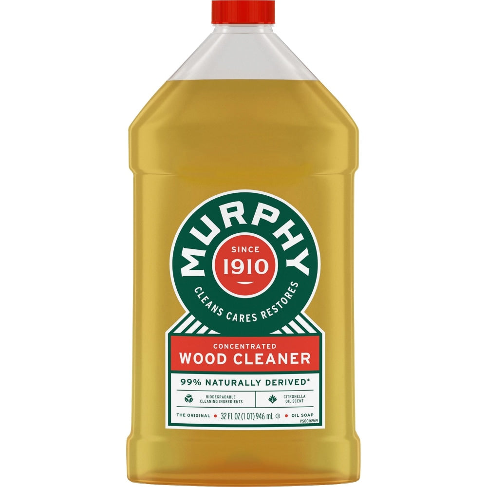Murphys Oil Soap Wood Cleaner, Natural Scent, 32oz Bottle, Gold, 1 Bottle