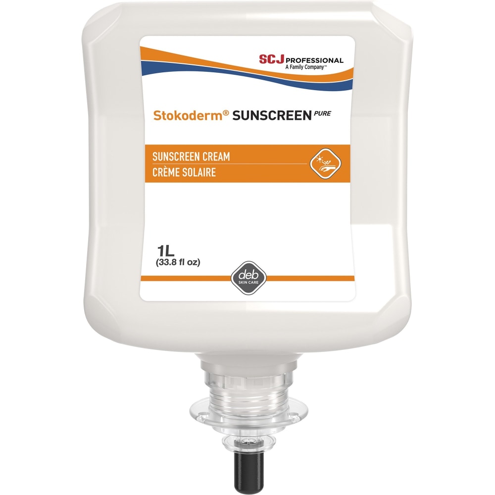 SC Johnson UV Skin Protection Cream - Cream - 1.06 quart - SPF 30 - Skin, Outdoor - UV Resistant, Water Resistant, Perfum - SUN1L