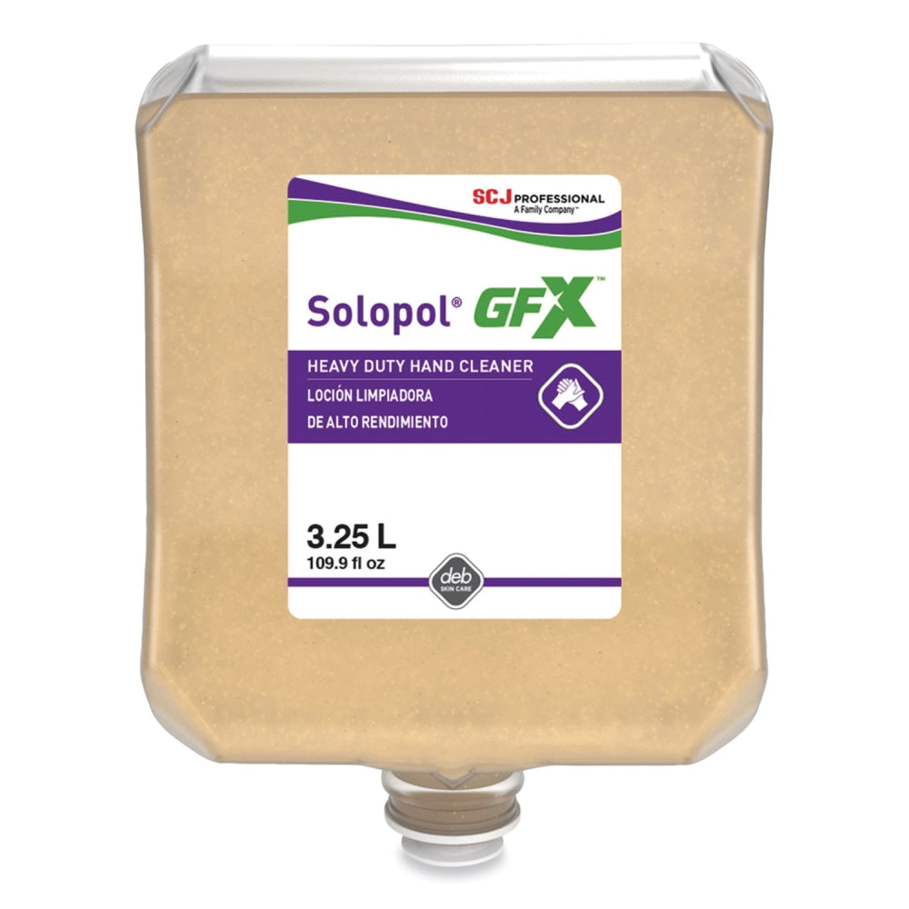 SC Johnson Professional Solopol GFX Heavy Duty Hand Cleaner Refill, Citrus Scent, 3.25 L, 2/Carton