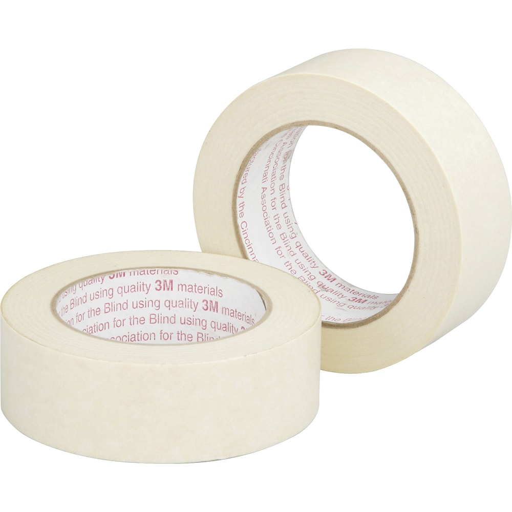SKILCRAFT Utility-Grade Masking Tape, 1.5in x 60 Yd., Natural