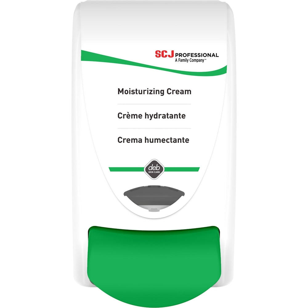 SC Johnson Moisturizing Cream Dispenser - Green - Plastic, GlassCartridge - 1 Each