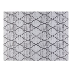 Realspace Designer Chair Mat, 36inW x 48inD, Gray