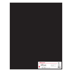 Office Depot Brand Foam Board, 20in x 30in, Black, Pack Of 2
