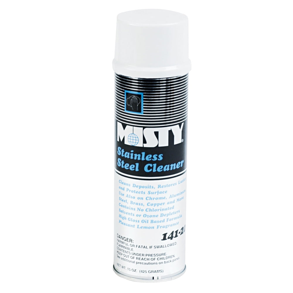 Misty Stainless Steel - Cleaner - aerosol - spray can - lemon - no color